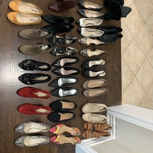 A shoe collection